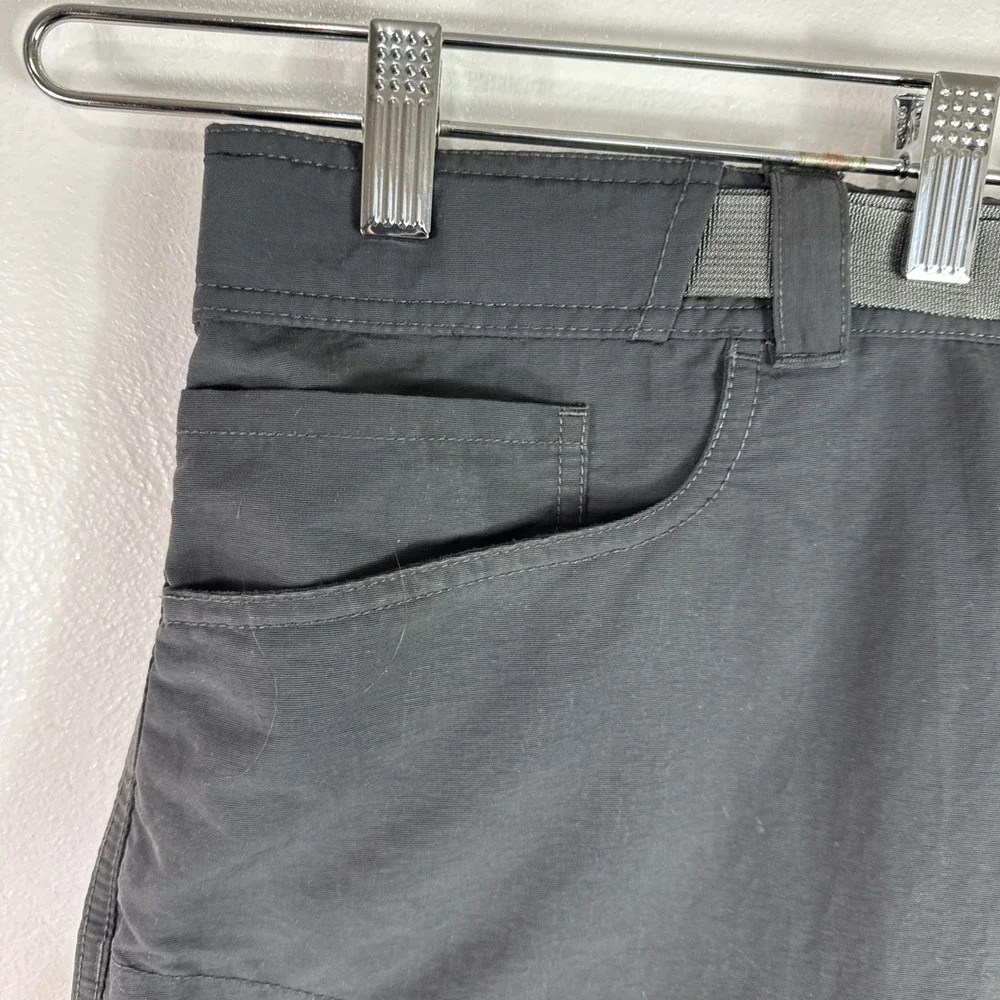 The North Face Men's‎ L Cargo Short 100% Nylon Gray 9